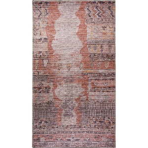 Svetločervený prateľný koberec 150x80 cm - Vitaus vyobraziť