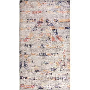 Bielo-béžový prateľný koberec 180x120 cm - Vitaus vyobraziť