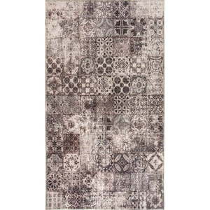 Béžový prateľný koberec behúň 200x80 cm - Vitaus vyobraziť