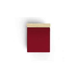 Červená napínacia bavlnená plachta 160x200 cm - Mijolnir vyobraziť