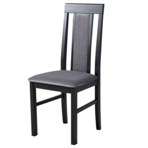 Sconto Jedálenská stolička NILA 2 NEW čierna/sivá vyobraziť