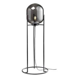 Čierna sklenená stojacia lampa Fischer & Honsel Regi vyobraziť