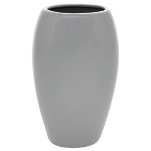 Keramická váza Jar1, 14 x 24 x 10 cm, sivá vyobraziť
