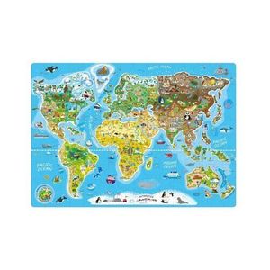 Popular Puzzle Mapa sveta, 160 dielikov vyobraziť