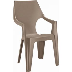 Plastová stolička Dante, cappuccino, 57 x 89 x 57 cm vyobraziť