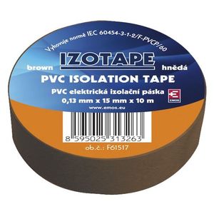 Páska izolačná PVC 15/10m hnedá EMOS vyobraziť