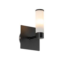 Moderné kúpeľňové nástenné svietidlo čierne IP44 - Vaňa vyobraziť