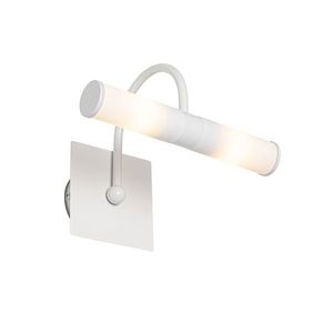 Klasické kúpeľňové nástenné svietidlo biele IP44 2-svetlo - Bath Arc vyobraziť