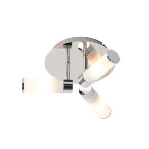Moderné kúpeľňové stropné svietidlo chróm 3 svietidlo IP44 - Vaňa vyobraziť