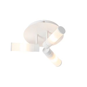 Moderné kúpeľňové stropné svietidlo biele 3 svietidlo IP44 - Vaňa vyobraziť