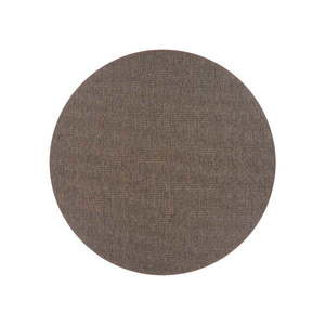 Hnedý okrúhly koberec ø 160 cm Bello™ - Narma vyobraziť