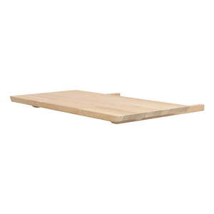 Prídavná doska k jedálenskému stolu z dubového dreva 50x100 cm Carradale - Rowico vyobraziť