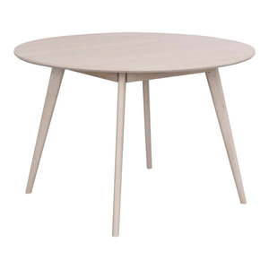 Okrúhly jedálenský stôl s doskou v dubovom dekore 115x115 cm Yumi - Rowico vyobraziť