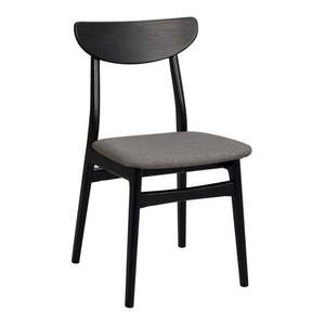 Čierne jedálenské stoličky v súprave 2 ks Rodham - Rowico vyobraziť