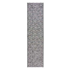 Sivý vonkajší koberec behúň 230x60 cm Napoli - Flair Rugs vyobraziť