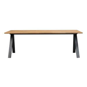 Rozkladací jedálenský stôl s doskou z dubového dreva 220x100 cm Carradale - Rowico vyobraziť