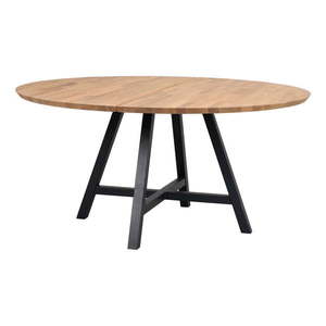Okrúhly jedálenský stôl s doskou z dubového dreva 150x150 cm Carradale - Rowico vyobraziť