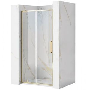 Posuvné sprchové dveře Rea Rapid 150 zlaté vyobraziť