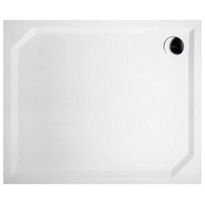 GELCO - SARA sprchová vanička z liateho mramoru, obdĺžnik 90x75cm, hladká HS9075 vyobraziť