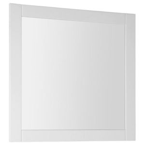 AQUALINE - FAVOLO zrkadlo v ráme 80x80cm, biela mat FV080 vyobraziť