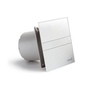 HOPA - Axiálne ventilátory na stenu či do stropu E100 GT, s časovačom, sklo biele CATA00900100 vyobraziť