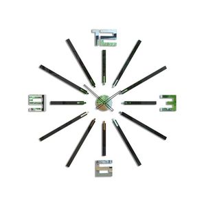 Moderné nástenné hodiny BIG CLOCK (nalepovacie hodiny na stenu) vyobraziť