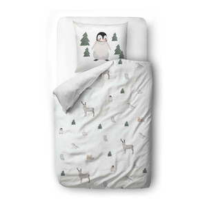Detské obliečky na jednolôžko z bavlneného saténu 140x200 cm Polar Animals - Butter Kings vyobraziť