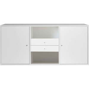 Biela nízka komoda 133x61 cm Mistral - Hammel Furniture vyobraziť
