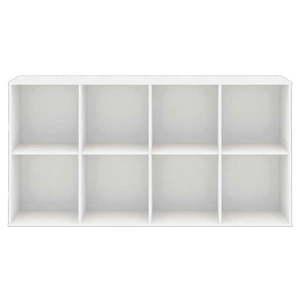 Biely modulárny policový systém 136x69 cm Mistral Kubus - Hammel Furniture vyobraziť