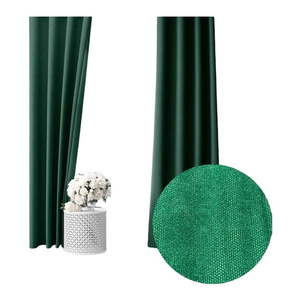 Zelený polo-zatemňovací záves 250x100 cm - Mila Home vyobraziť