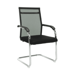 Zasadacia stolička, sivá/čierna, ESIN vyobraziť