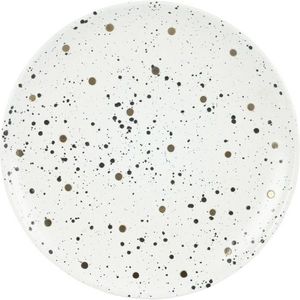Kameninový tanier so zlatými bodkami, 20, 5 cm vyobraziť