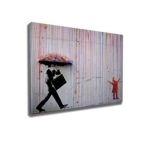 Obraz na plátne Rainbow rain WY64 50x70 cm vyobraziť