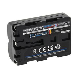 PATONA PATONA - Aku Sony NP-FM500H 2250mAh Li-Ion Platinum USB-C nabíjanie vyobraziť