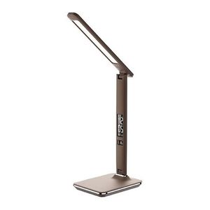 Solight LED stolová lampa 9W s displejom hnedá WO45-H vyobraziť