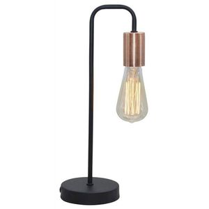 Candellux Čierna stolová lampa Herpe pre žiarovku 1x E27 41-66862 vyobraziť