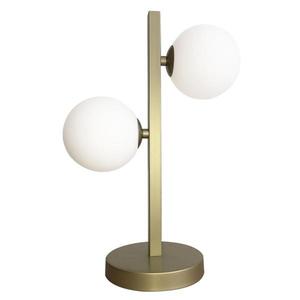 Candellux Mosadzná stolová lampa Kama pre žiarovku 2x G9 42-73433 vyobraziť