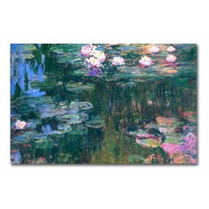 Nástenná reprodukcia na plátne Claude Monet, 45 × 70 cm vyobraziť
