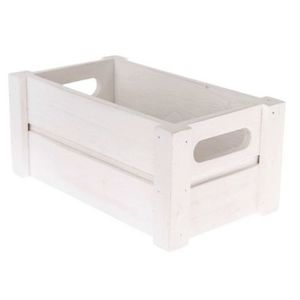 Úložný box drevený biely, 21, 5x12, 5x9, 5 cm% vyobraziť