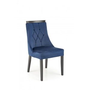 Jedálenská stolička ROYAL Halmar Modrá vyobraziť