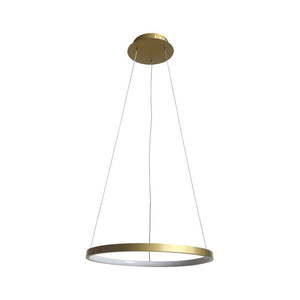 LED závesné svietidlo v zlatej farbe ø 40 cm Lune - Candellux Lighting vyobraziť