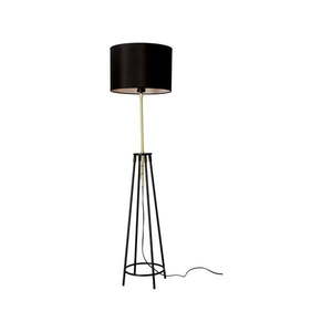 Čierna stojacia lampa (výška 154 cm) Tegola - Candellux Lighting vyobraziť
