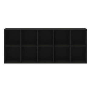 Čierny modulárny policový systém 169x69 cm Mistral Kubus - Hammel Furniture vyobraziť