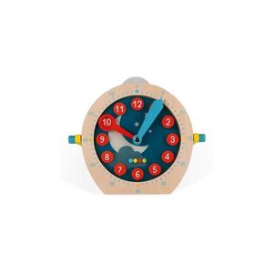 Janod Janod - Detské drevené hodiny LEARNING TOYS vyobraziť