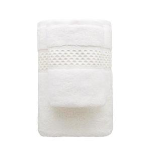 Bavlnený uterák Rete 50x90 cm krémový vyobraziť