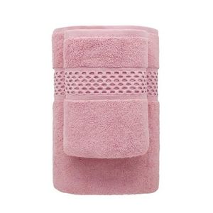 Bavlnený uterák Rete 50x90 cm ružový vyobraziť