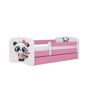 Detská posteľ Babydreams panda ružová vyobraziť