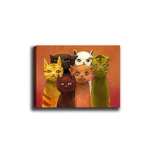Obraz na plátne Cat family 50x70 cm vyobraziť