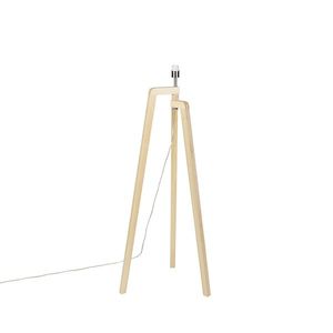 Stojatá lampa statívové drevo bez tienidla - Puros vyobraziť