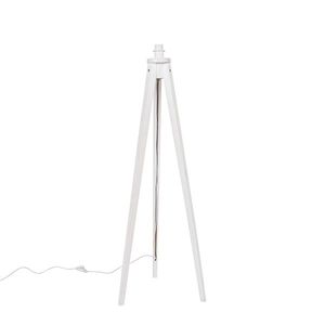 Vidiecka stojaca lampa trojnožka biela - Tripod Classic vyobraziť